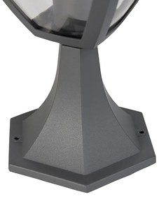 Lampioncino esterno moderna grigio scuro - PLATAR