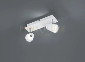 Narcos barra 2 spots led 13w 1200lm, 3000k bianca con diffusore con...