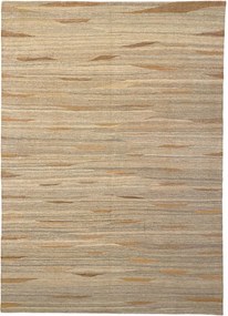 Kilim Tappeto 240 x 170 Giallo (Iran) Tessuto A Mano