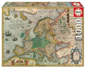 Puzzle Educa 1000 Pezzi Mappa
