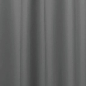 Tenda da doccia grigia , 183 x 183 cm Poly - iDesign