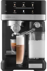 Sencor - Macchina per caffè espresso a portafiltro 1350 W/230 V nero/cromo satinato