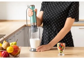 Sencor - Frullatore a immersione 4in1 1200W/230V inox/turchese