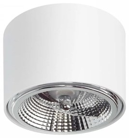 Applique da soffitto per lampade AR111 Fissa Bianca Colore del corpo Bianco