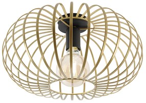 Lampada da soffitto intelligente oro 39 cm incl. Wifi G95 - Johanna