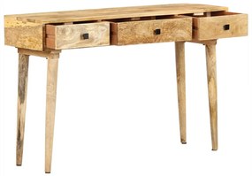 Tavolo consolle 115x35x76 cm in legno massello di mango
