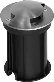 Faretto Carrabile Bidirezione GU10 IP67 - INOX con Doppio Pressacavo