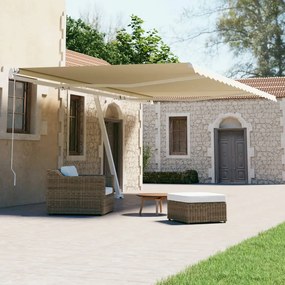 Tenda Da Sole Autoportante Automatica 600x300 Cm Crema /