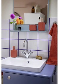 Dispenser per sapone in poliresina arancione 380 ml Tom Tailor T-Rounded – Wenko