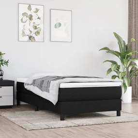 Materasso A Molle Insacchettate Nero 120x190x20 Cm İn Tessuto /