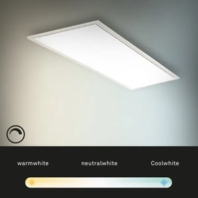 Brilo - Plafoniera LED dimmerabile SLIM LED/24W/230V 100x25 cm + +TC