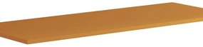 Top per lavabo Niwa L 120 x H 1.8 x P 46 cm laccato opaco senape truciolare
