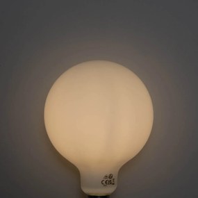 Set di 5 Lampadina LED dimmerabile a 3 livelli E27 opale G125 4W 450lm 3000K