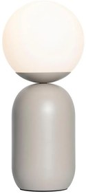 Nordlux - Lampada da tavolo NOTTI 1xE14/25W/230V grigio