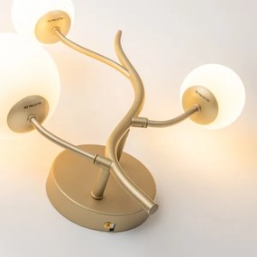 Brilagi - Applique a LED MISTEL 3xG9/3W/230V oro/bianco