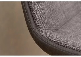 Sgabello da bar grigio con altezza regolabile (altezza della seduta 86 cm) Adisa – Actona