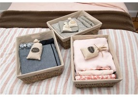 Cestino in giunco, 38,5 x 28,5 cm - Compactor