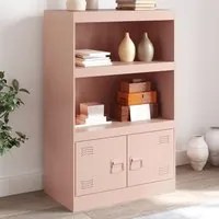 Credenza Rosa 67x39x107 cm in Acciaio 841668