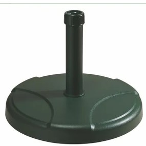 Base per Ombrellone 48 x 48 x 6,5 cm Cemento Verde scuro