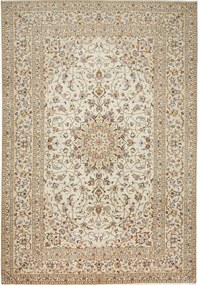 Kashan Tappeto persiano 240 x 350 Beige (Iran) Annodato A Mano