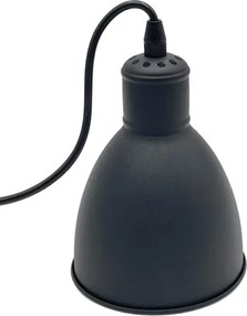 Brilagi - Lampadario LED su cavo RIDDY 1xE27/60W/230V nero