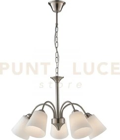 Lampadario a lampadario a sospensione 1162 nickel 5 luci attacco e1...