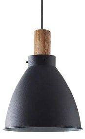 Lindby - Trebale Lampada a Sospensione Black/Wood Lindby