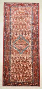 Tajabad Tappeto persiano 80x190 Beige (Iran) Annodato A Mano