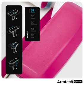 Sedia da gaming Diablo X-Ray Normal Size: Bianco Rosa