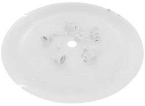 Brilagi - Plafoniera CLARE 5xE27/24W/230V diametro 60 cm nero