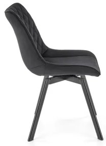 Sedia da pranzo OMBRA, 1 pz, nera