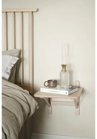 Comodino in rovere con mensole Camrose - Rowico