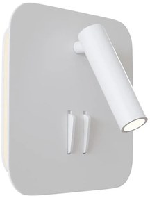 Maytoni C175-WL-01-6W-W - Luce Spot da parete a LED IOS LED/9W/230V bianco