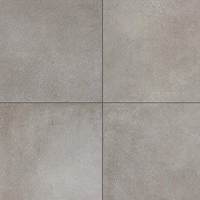 Lastra di cemento Cattedrale Grey in gres naturale grigio L 90 x L 90 cm, spessore 20 mm