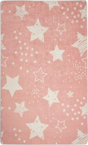 Tappeto per bambini Rosa , 100 x 160 cm Stars - Conceptum Hypnose