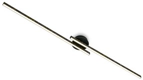 Briloner 3717-025 - Lampadario a plafone LED REY 2xLED/12W/230V nero