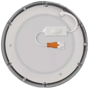 Plafoniera LED LED/12,5W/230V 3000/3500/4000K diametro 17 cm cromo