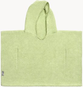 Poncho per bambini in cotone Pistachio