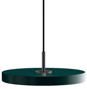 UMAGE - Asteria Mini Lampada a Sospensione Forest Green/Black Top UMAGE