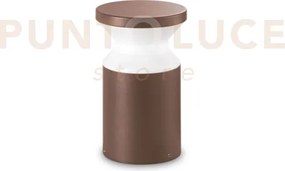 Torre paletto 1 luce attacco e27 22cm ip65 coffee