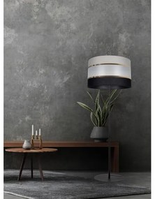 Lampada da terra CORAL 1xE27 / 60W / 230V nero / grigio