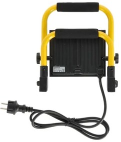 Riflettore LED portatile TIGRA LED/50W/4000K IP54 nero/giallo