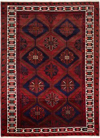 Lori Tappeto 270x200 Rosso (Iran) Annodato A Mano