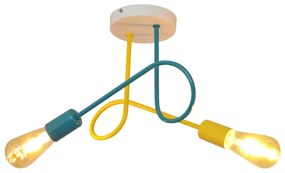 Plafoniera per bambini OXFORD 2xE27/15W/230V