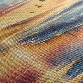 Quadro su tela – Spiaggia al tramonto