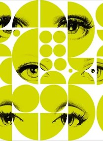 Mindthegap Carta da parati Eyes and Circles - WP20085