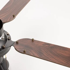 ZEVENTI - Ventilatore da soffitto ZURRIOLA 3xGU10/50W/230V