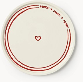 Sottopiatto in porcellana con motivo decorativo Tutti