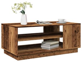 Tavolino Da Salotto Legno Antico 102x55x43 Cm Legno Multistrato /
