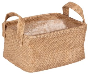 WENKO 64470100 - Cestino JUNA 20x15 cm marrone